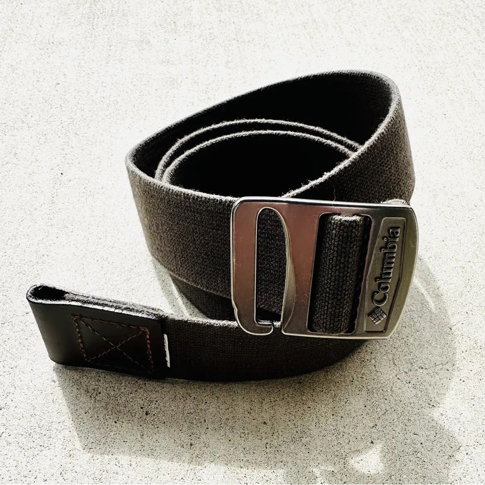 ✨Columbia Men Belt with Hook Buckle-Closure